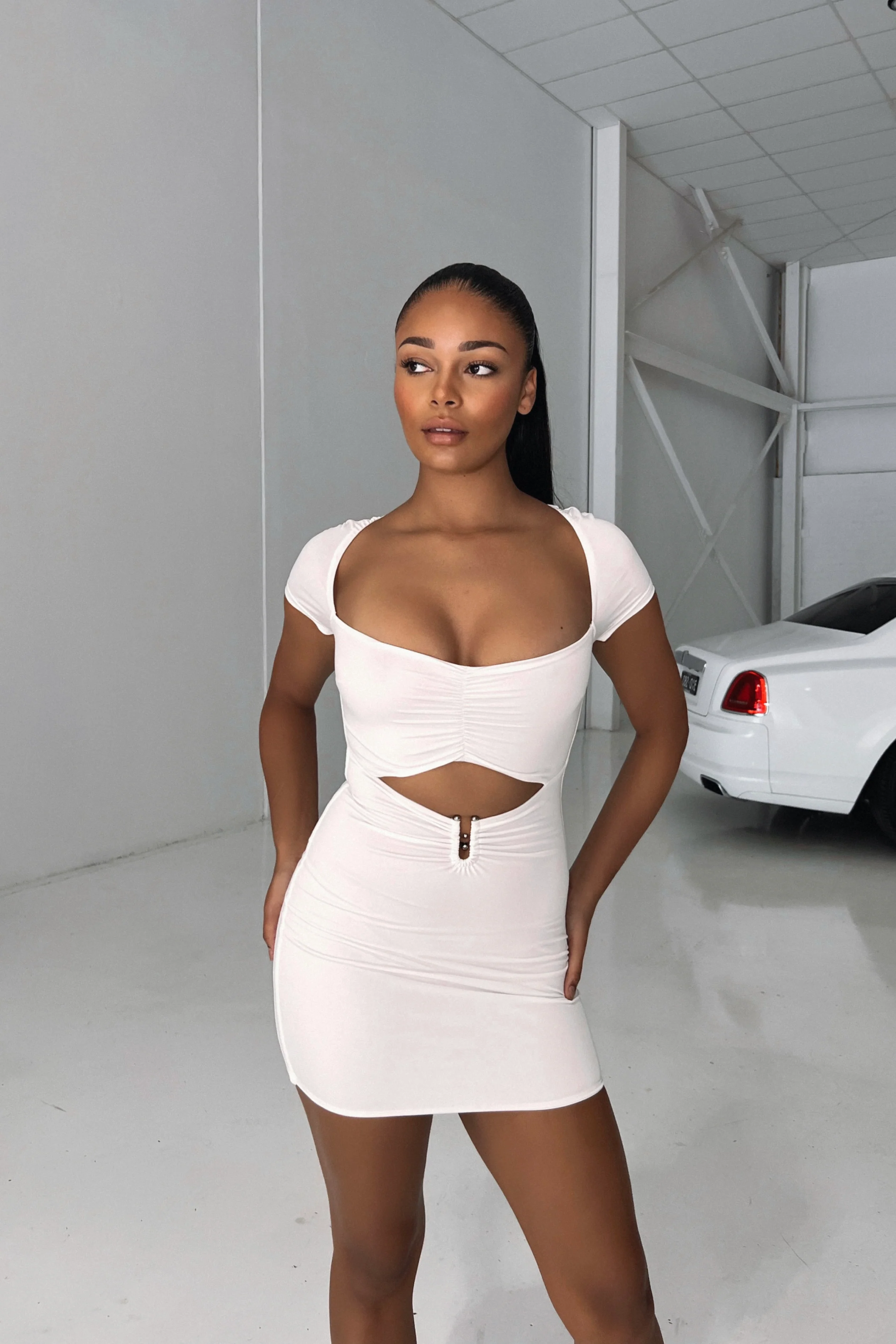 Elegant Cutout Bodycon Dress