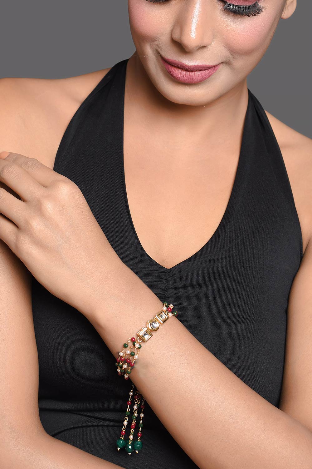 Elegant Multicolor Beaded Bracelet