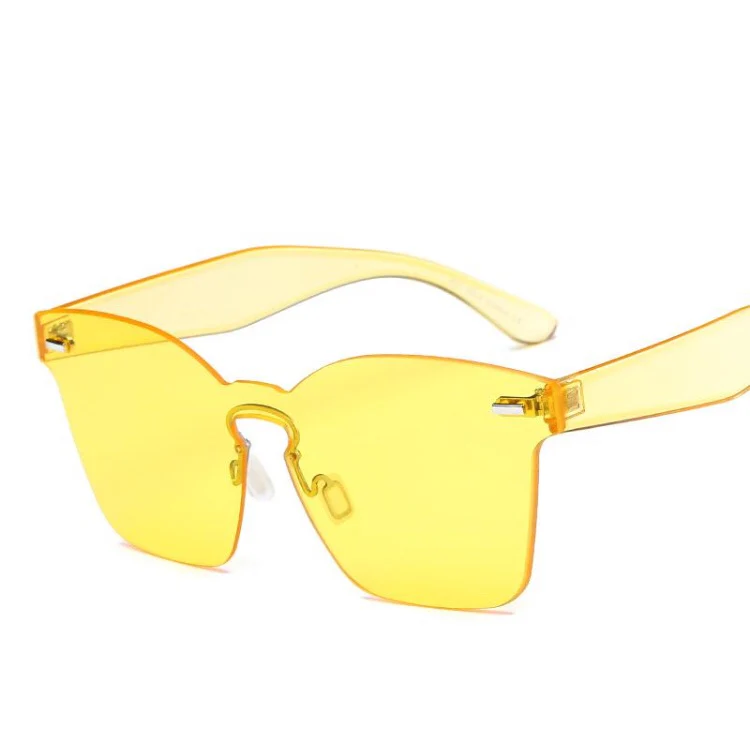 Elegant Pink Transparent Glasses