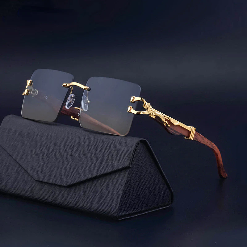 Modern Classic Rectangular Glasses