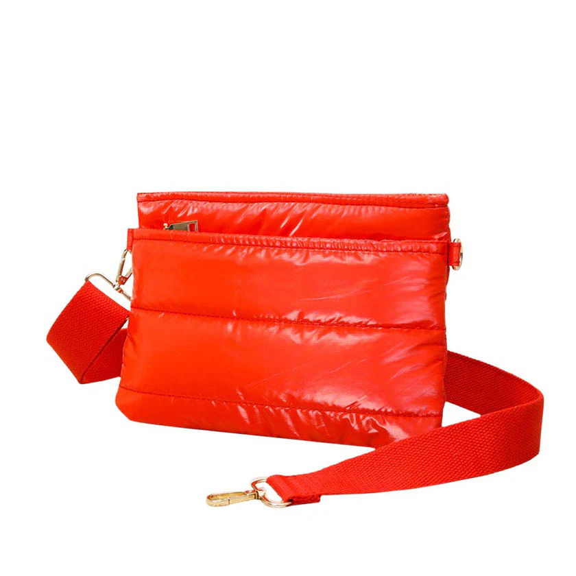 Stylish Beige Quilted Shoulder Bag